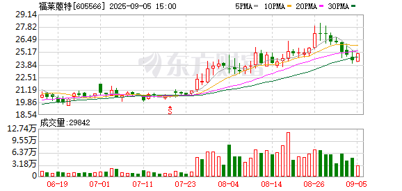 指南针股票 福莱蒽特：为全资子公司提供10,000万元担保